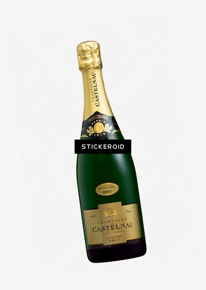 Champagne De Castelnau Brut - Champagne Reserve De Castelnau, transparent png