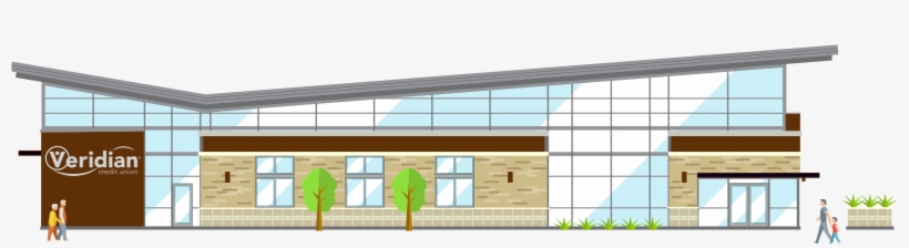 Image Of Veridian Branch - Veridian Credit Union, transparent png