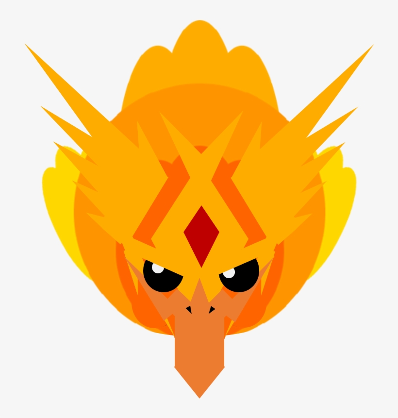 The Phoenix - Mope Io Phoenix Skin, transparent png