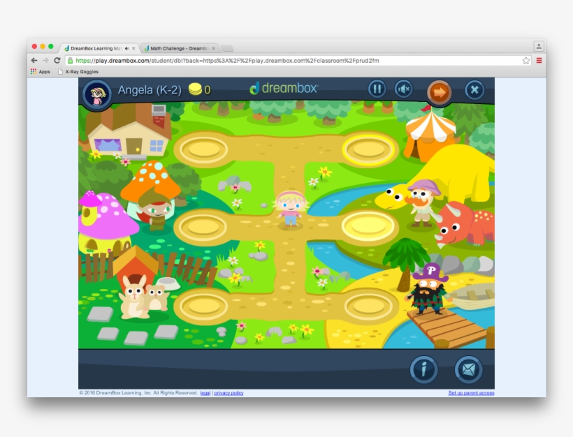 The K-2 Interface Is Cluttered And Confusing, With - Dreambox Math, transparent png