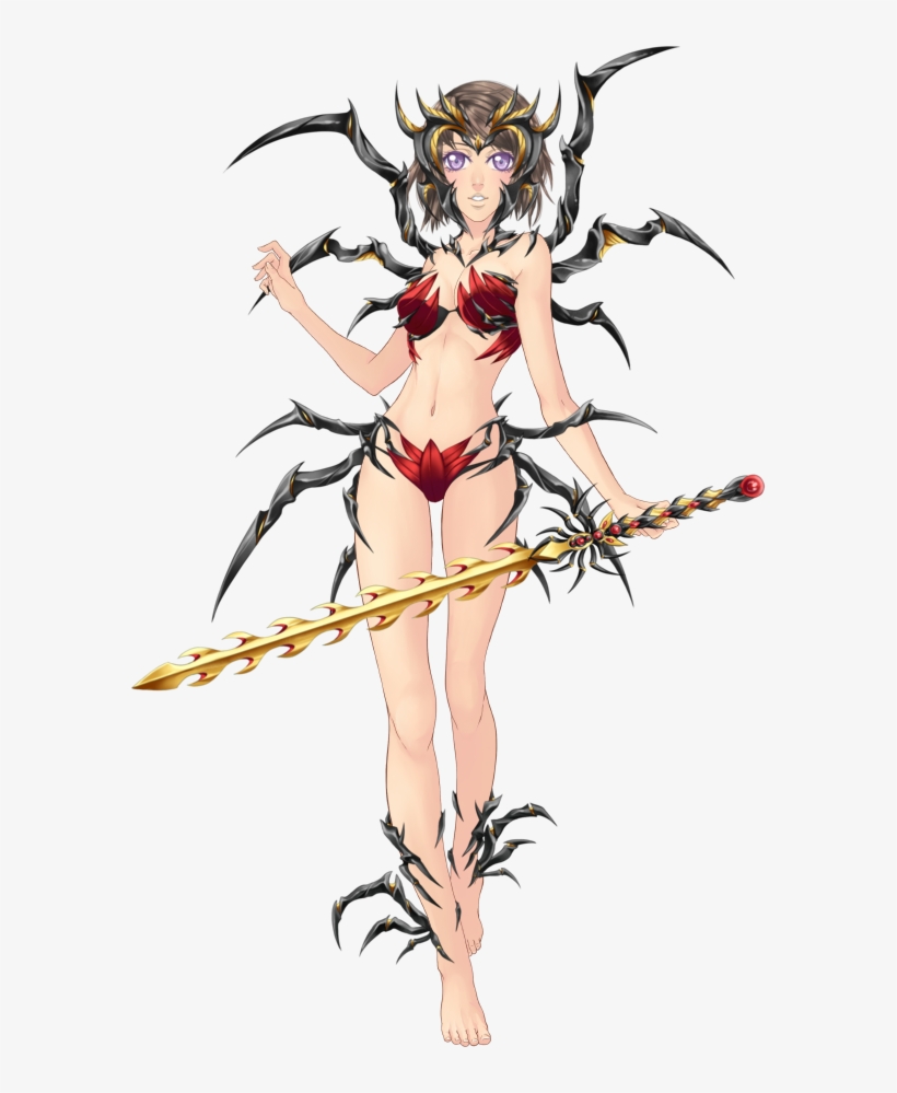 Outfit Queen Spider - Queen Spider Eldarya, transparent png