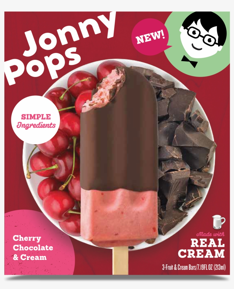 Jonnypops Fruit And Cream Bars, transparent png