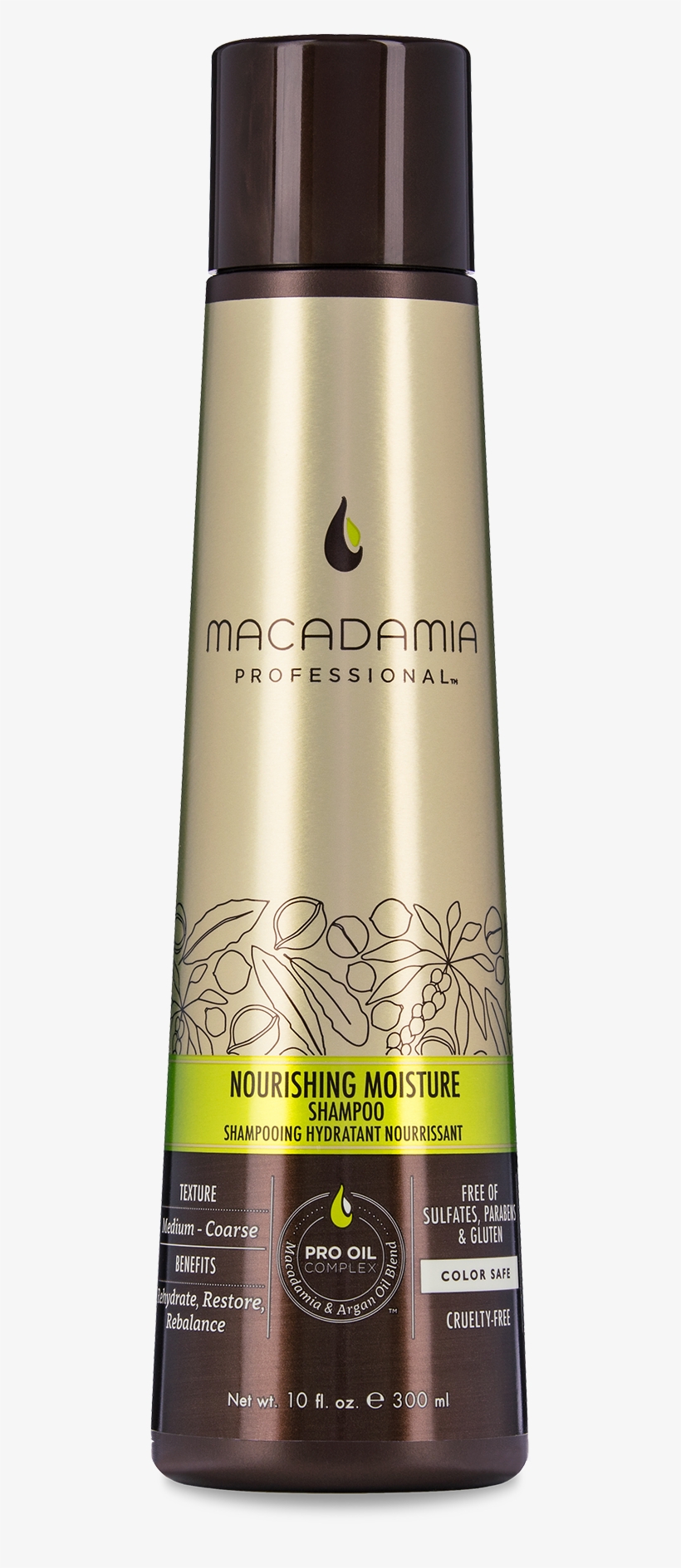 Nourishing Moisture Shampoo - Macadamia Ultra Rich Moisture Conditioner, transparent png