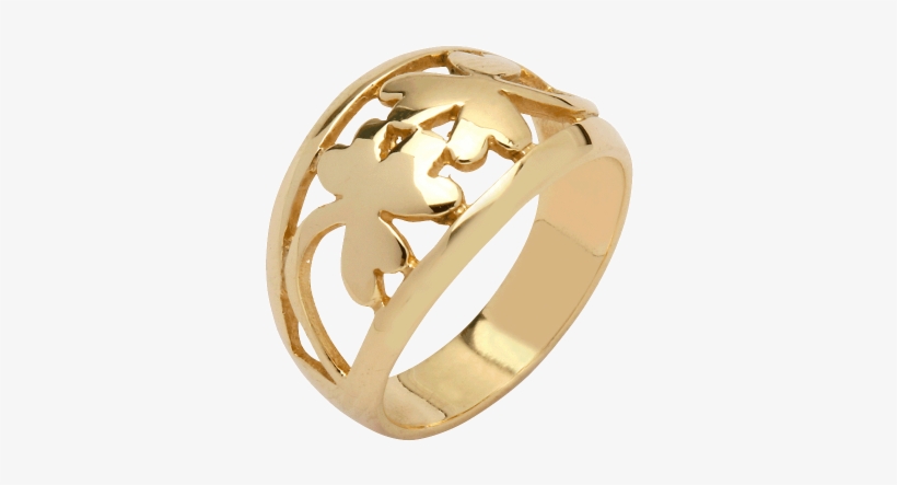 Shamrock - Claddagh Ring, transparent png