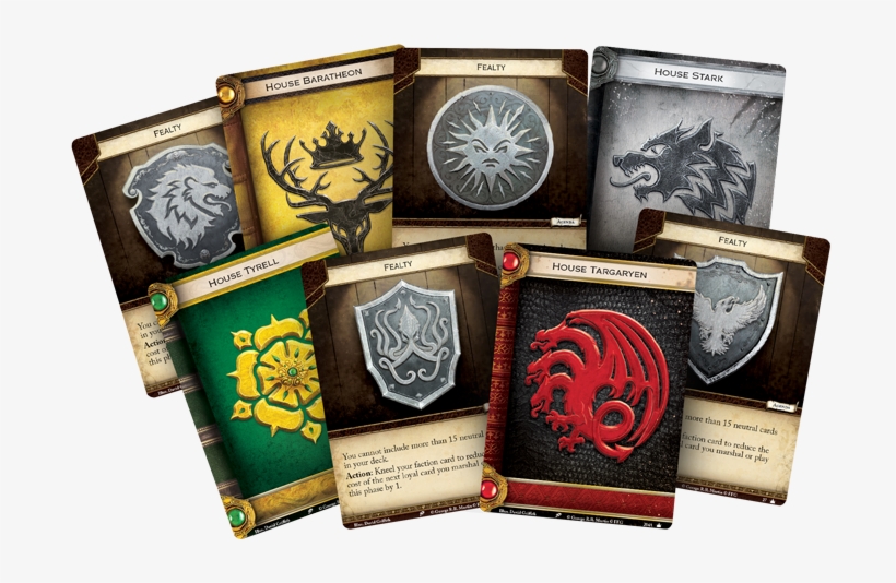 Each Deck Contains Sixty Cards, Seven Pots, A Faction - Fantasy Flight Games A Game Of Thrones:, transparent png