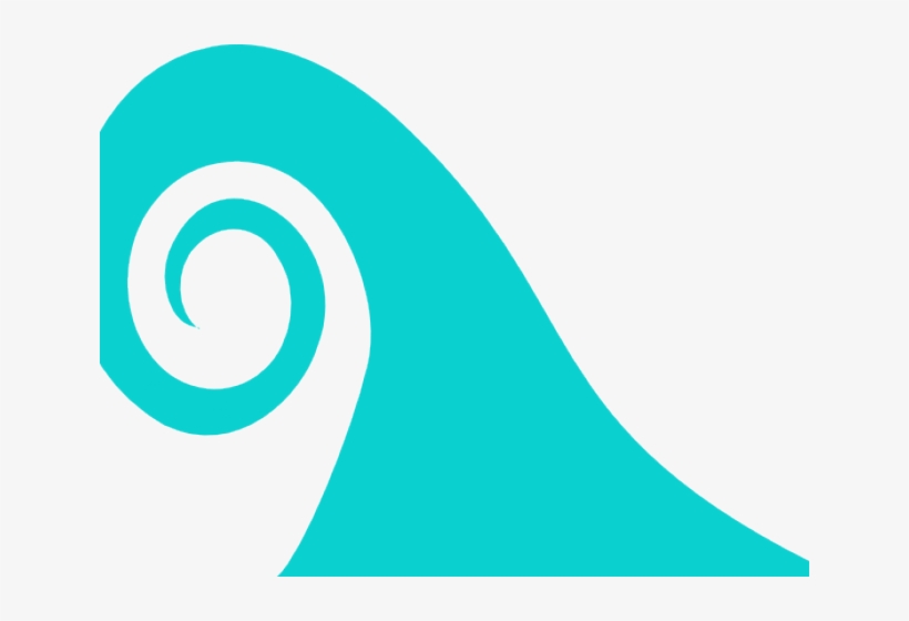 Wave Clipart Aqua - Aqua Wave, transparent png