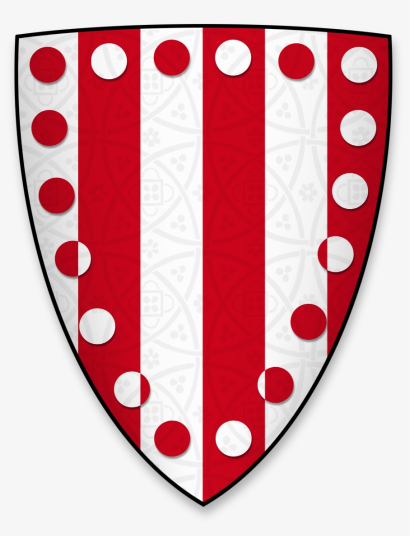Coat Of Arms Of Roger De Montbegon, Lord Of Hornby - Circle, transparent png