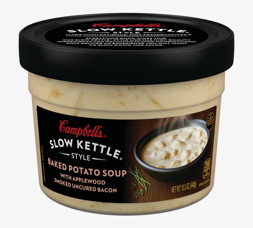 Campbell's Slow Kettle Style® Baked Potato Soup With - Campbell's Slow Kettle Chicken Noodle Soup, transparent png