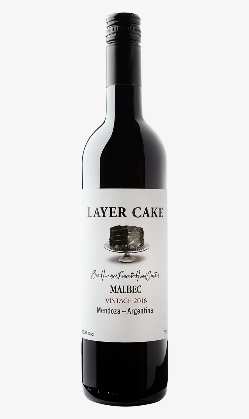 Big, Brooding, Black Fruit, Then Rich Earth, Truffles - Layer Cake Malbec 2016, transparent png