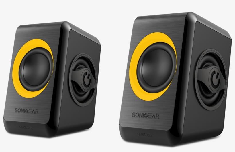 Portable Speaker Png Background Image - Sonic Gear Speaker Quatro, transparent png