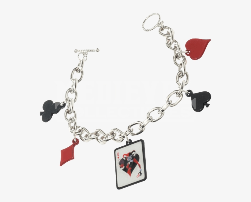 Harley Quinn Charm Bracelet - Bioworld Harley Quinn Charm Bracelet, transparent png