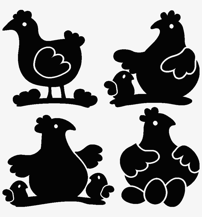 Sticker Deco Poules Pour Mug Ambiance Sticker Cup Hen - Sticker, transparent png