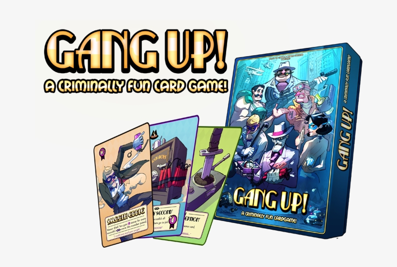 Clipart Gang Up A Criminally - Kickstarter Card Games, transparent png