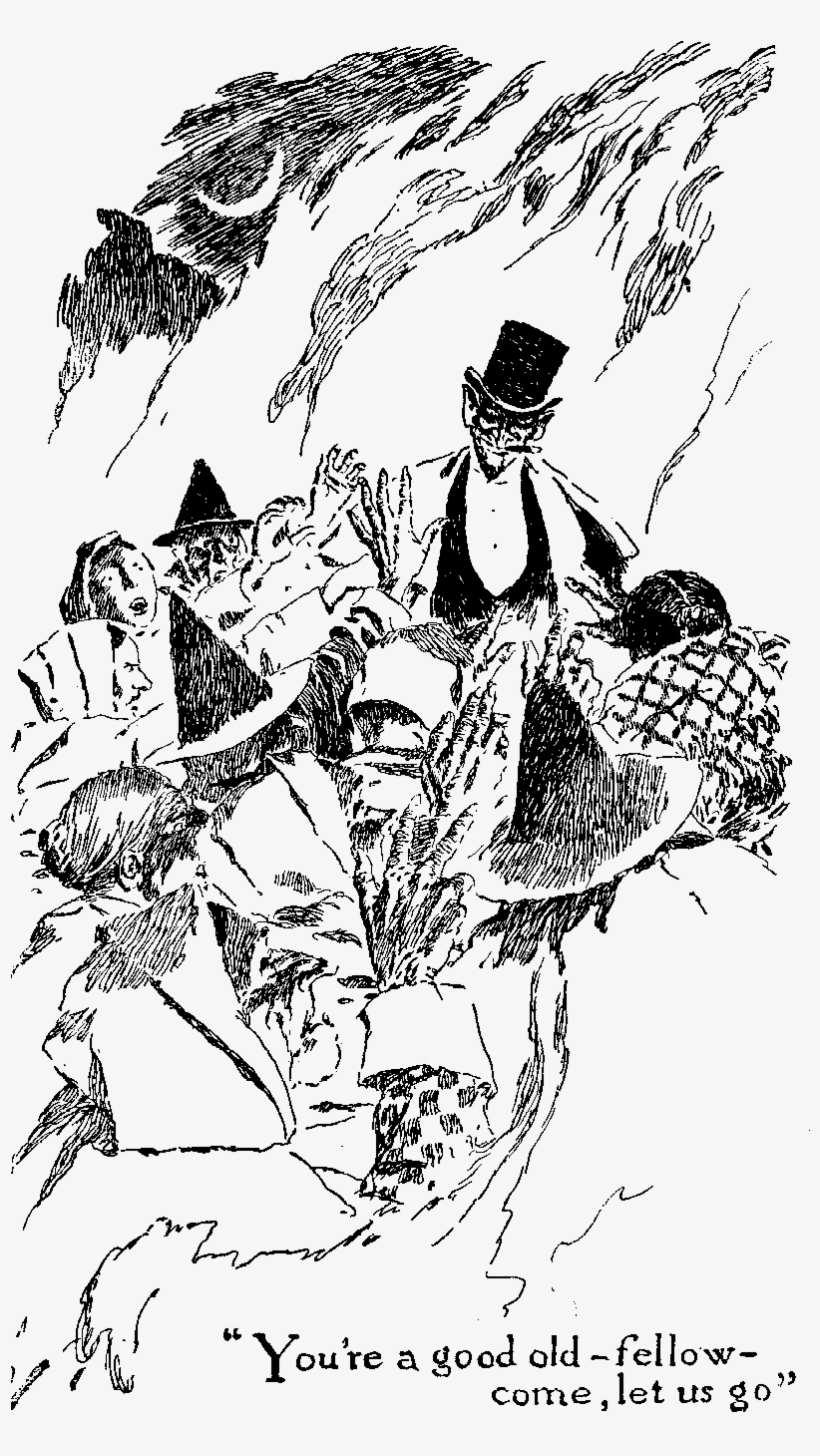 "you 're A Good Old Fellow Come, Let Us - Drawing, transparent png