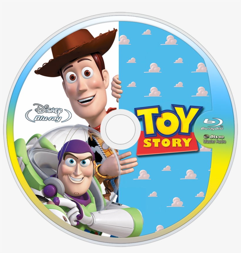 Toy Story Bluray Disc Image - Toy Story Blu Ray, transparent png