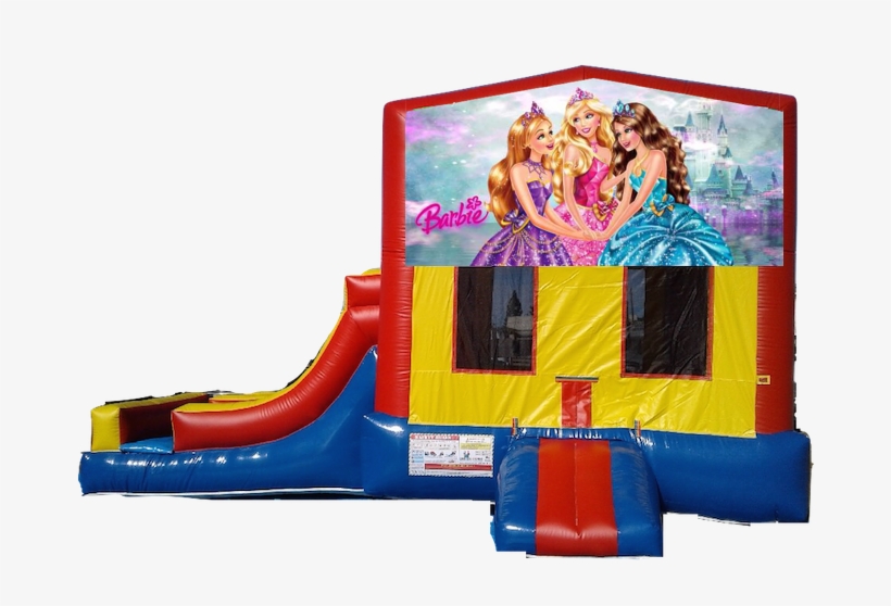 2 Lanes Side Slide Jumper - 60 Precut 1" Barbie Bottle Cap, transparent png