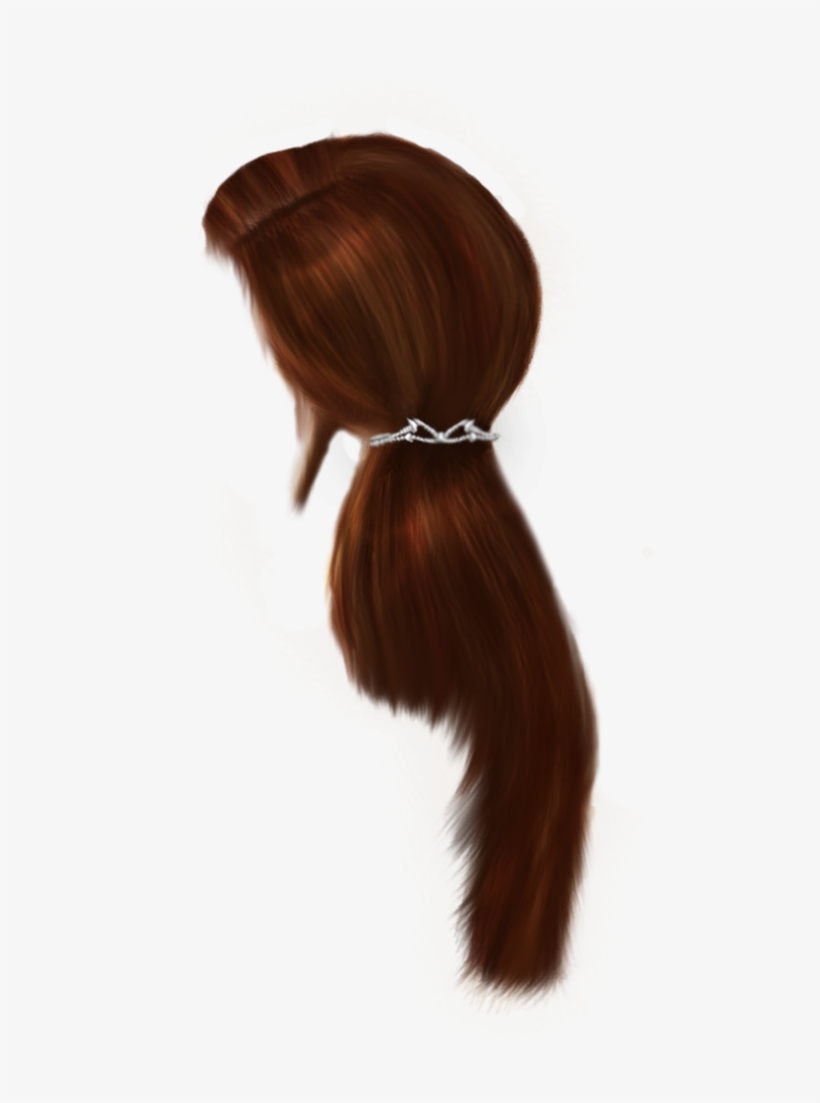 Long Male Hair Png - Hair Painted Png, transparent png