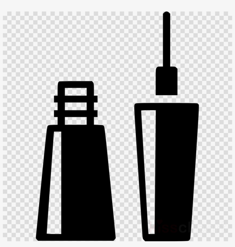 Download Makeup Brush Icon Transparent Clipart Cosmetics - Blood Cells No Background, transparent png