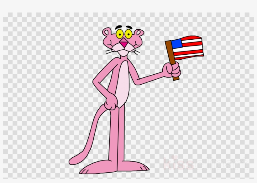 Pink Panther 4th Of July Clipart The Pink Panther Pink - Clip Art, transparent png