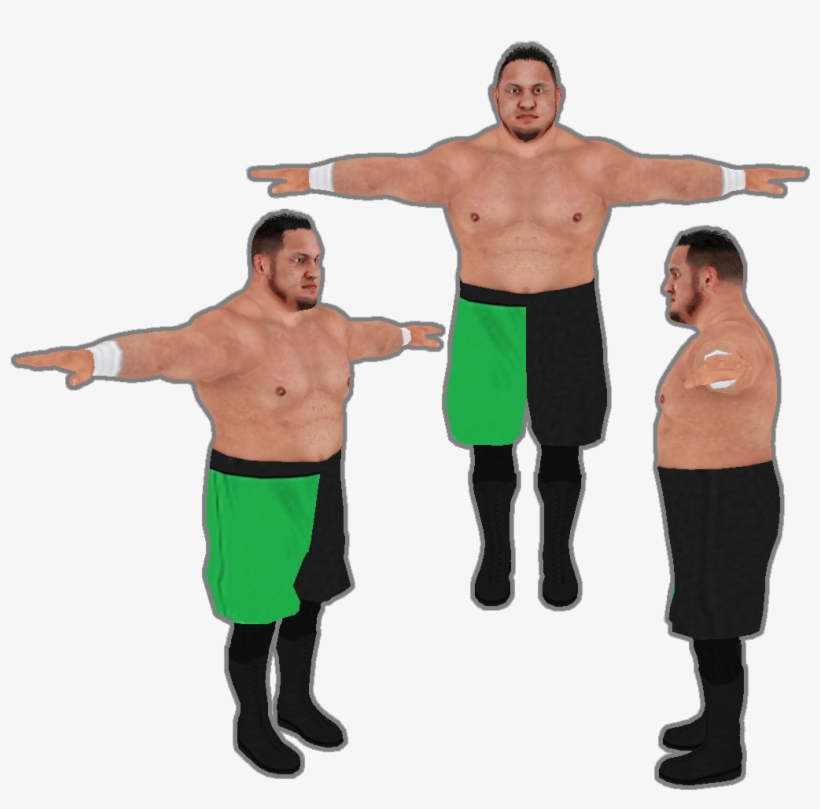 -seth Rollins - Samoa Joe Texture Psp, transparent png
