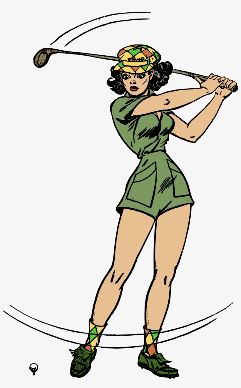 Seth Rollins Clipart Transparent - Female Golfer Transparent Background, transparent png