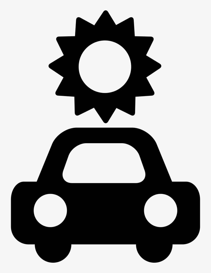 Png File Svg - Car Sun Icon, transparent png