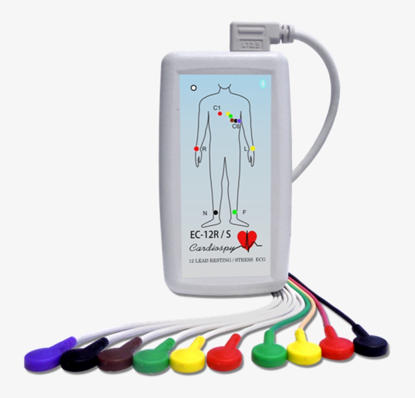 Ec-12rs 12 Channel Resting And Stress Test Ecg System - Stress Test Device, transparent png