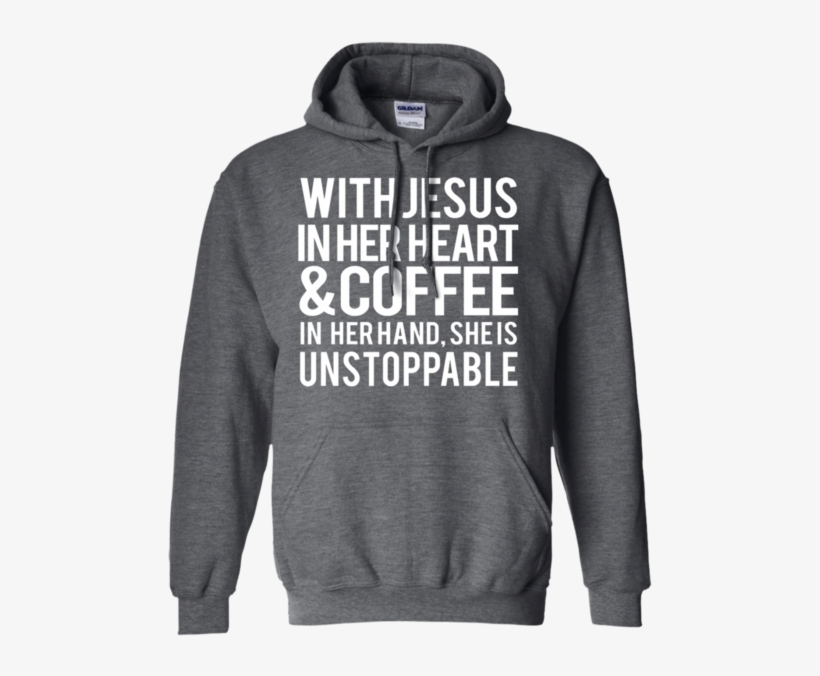 With Jesus In Her Heart & Coffee In Her Hand, She Is - Bluetees Pride Without Borders Christmas Birthday Gift, transparent png