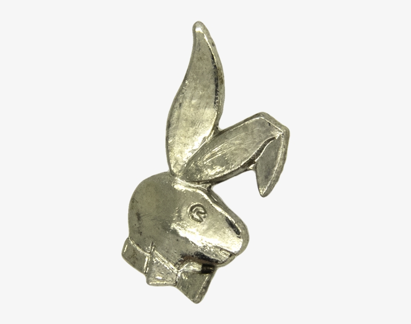 Playboy Bunny Pin , Silver - Rabbit, transparent png