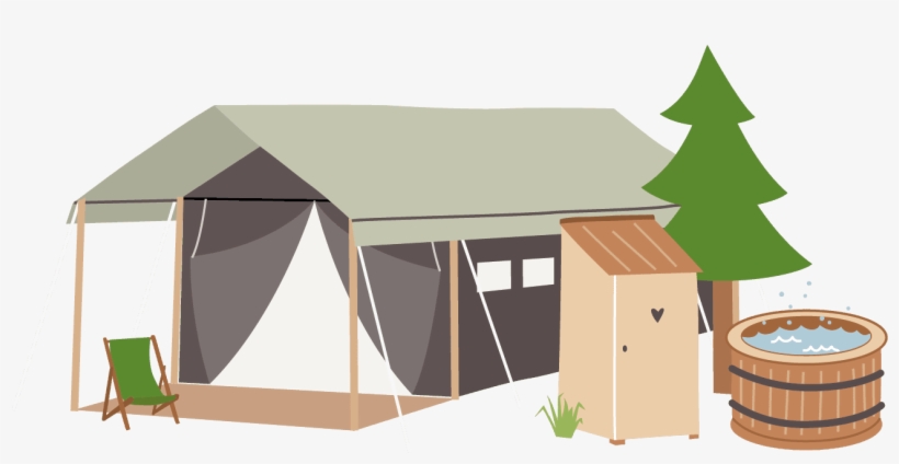 Glamping Png, transparent png