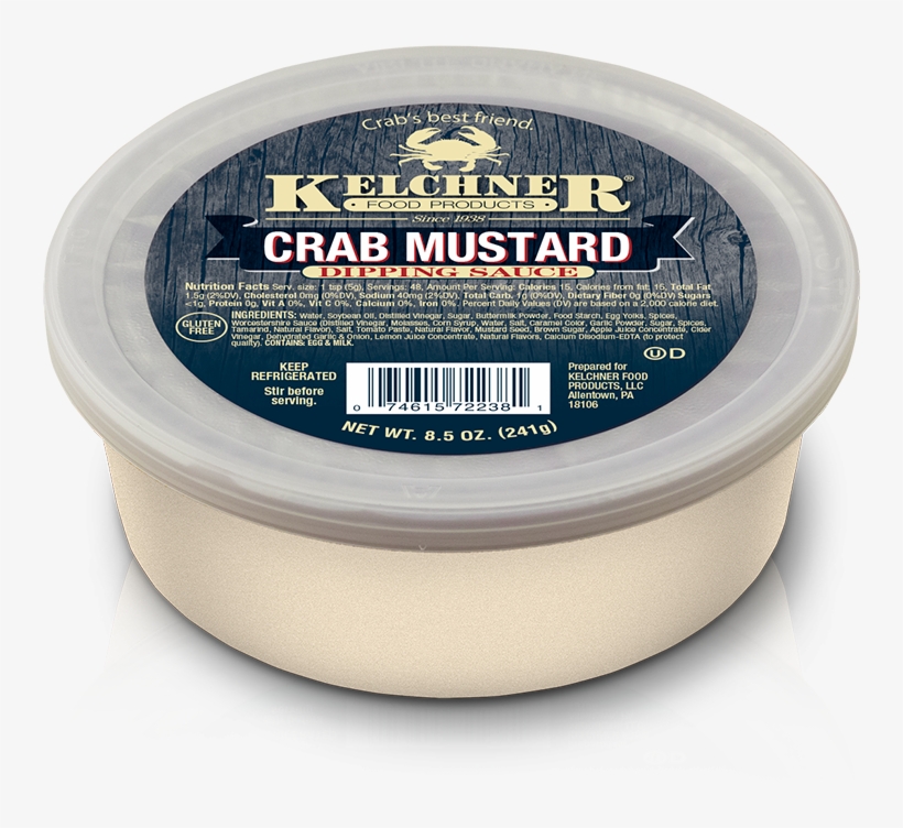 Crab Mustard Dipping Sauce - Mustard, transparent png