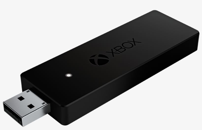 Xbox Wireless Controller Adapter - Microsoft Xbox One Wireless Adapter For Windows 10, transparent png