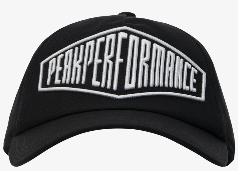 Sportswear Logo Cap Black - Peak Performance, transparent png