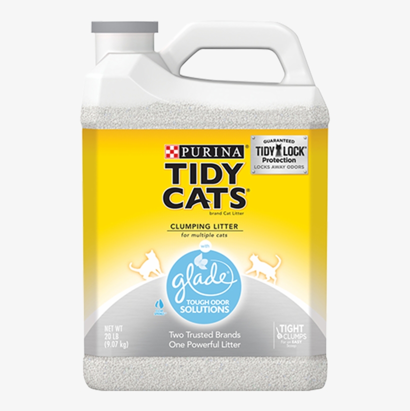 Glade® Tough Odor Solutions Cat Litter - Tidy Cat Glade Litter, transparent png