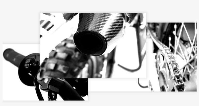 Si Tu Trippes Motocross - Monochrome, transparent png