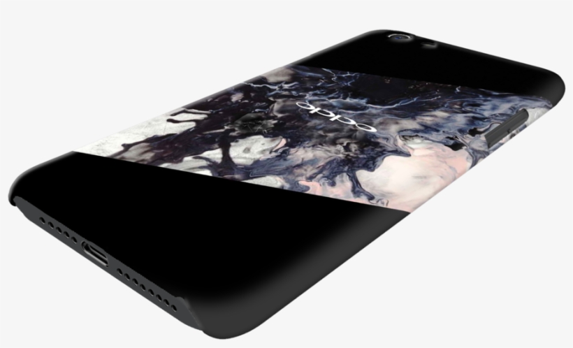 Black Splash Cover Case For Oppo F1s - Kvr, transparent png