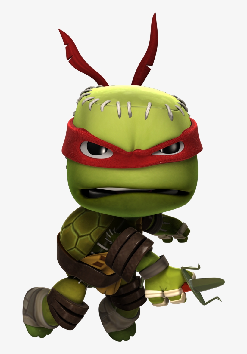 Raphaelpose - Little Big Planet Teenage Mutant Ninja Turtles, transparent png