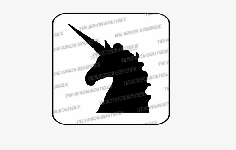 Glitter Tattoos - Unicorn Tattoos - Sparkle Tattoos - Schwarze Unicorn-silhouette Auf Hinterbeinen Karte, transparent png