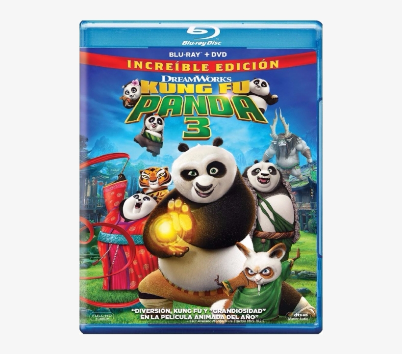 Kung Fu Starring The Voice Of Jack - Kung Fu Panda 3 Blu Ray, transparent png