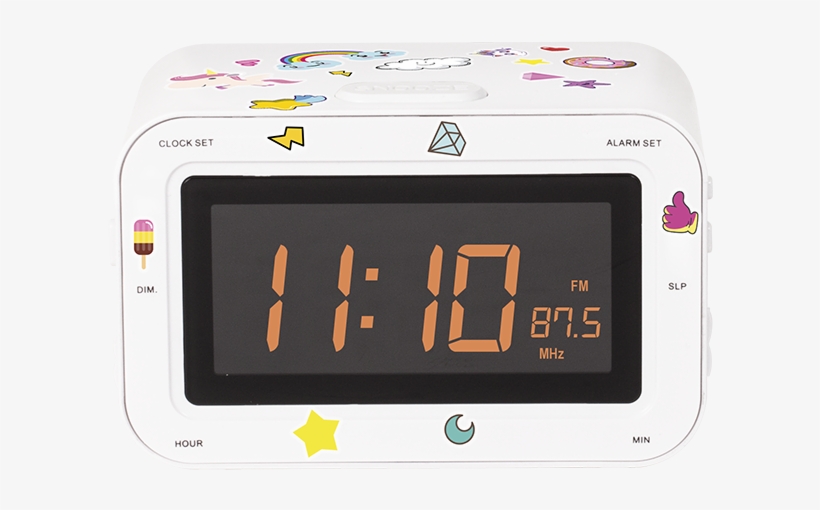 Dual Radio Alarm Clock Rr30bcunicornstick Bigben Kids - Radiowecker Rr30 Dogs Bigben, transparent png