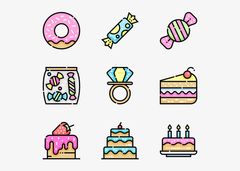 Sweet And Candy - Png 80s, transparent png