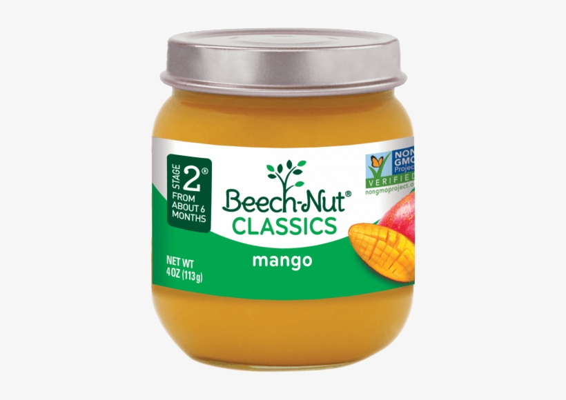Classics Mango Jar - Beech Nut Baby Food Mango, transparent png