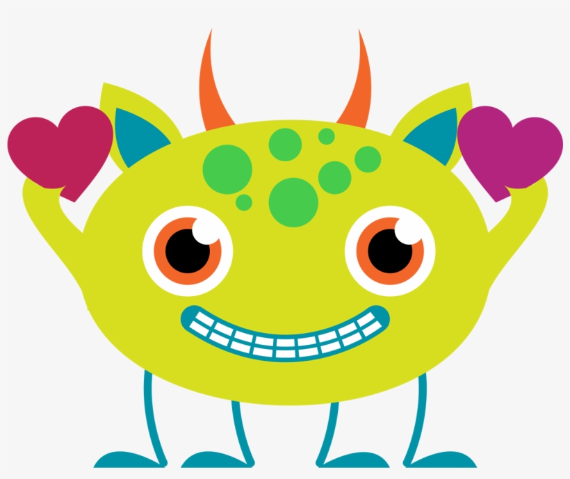 Valentine Clip Art Valentine Clipart Photo Image - Cute Monster Clipart, transparent png