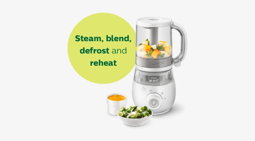 Baby Food Maker - Avent 4in1 Healthy Baby Food Maker, transparent png