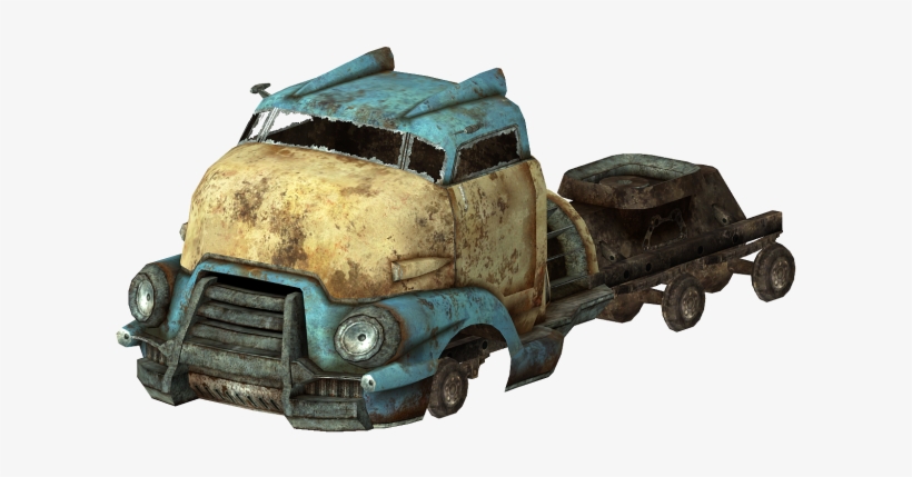 Link - Fallout 4 Semi Truck, transparent png