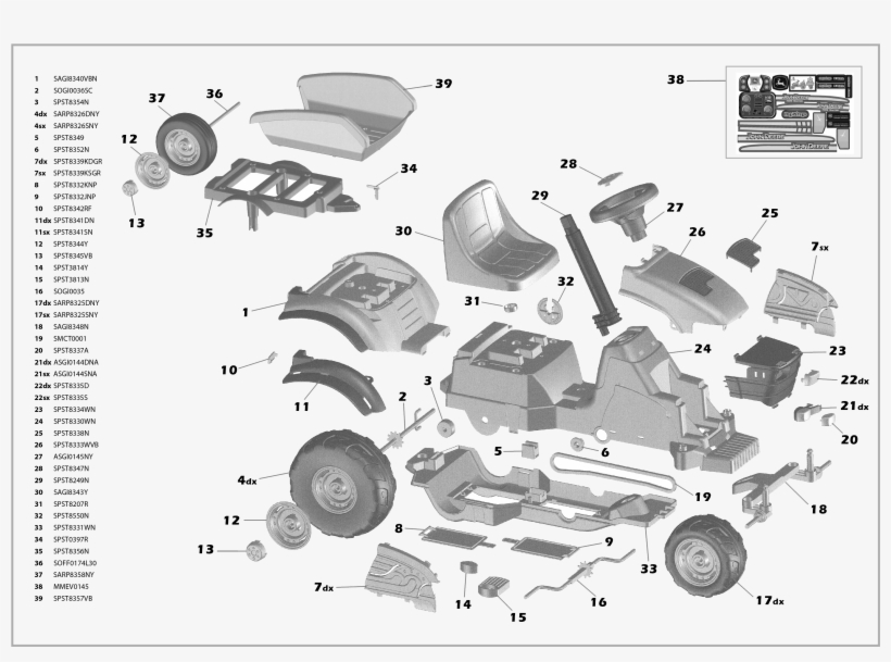 John Deere Farm Tractor With Trailer - Cub Cadet Parts, transparent png
