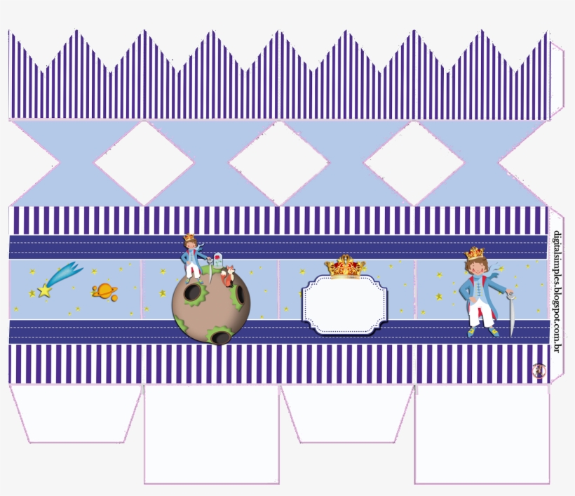 Cone Para Guloseimas Tema "pequeno Príncipe" - Caixa Castelo Fazendo Minha Festa, transparent png