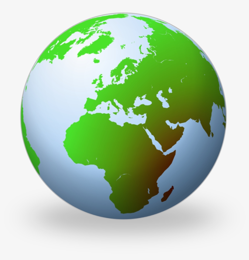 Png Transparent Library File Terrestrial Globe Wikipedia - Globe Black And White, transparent png