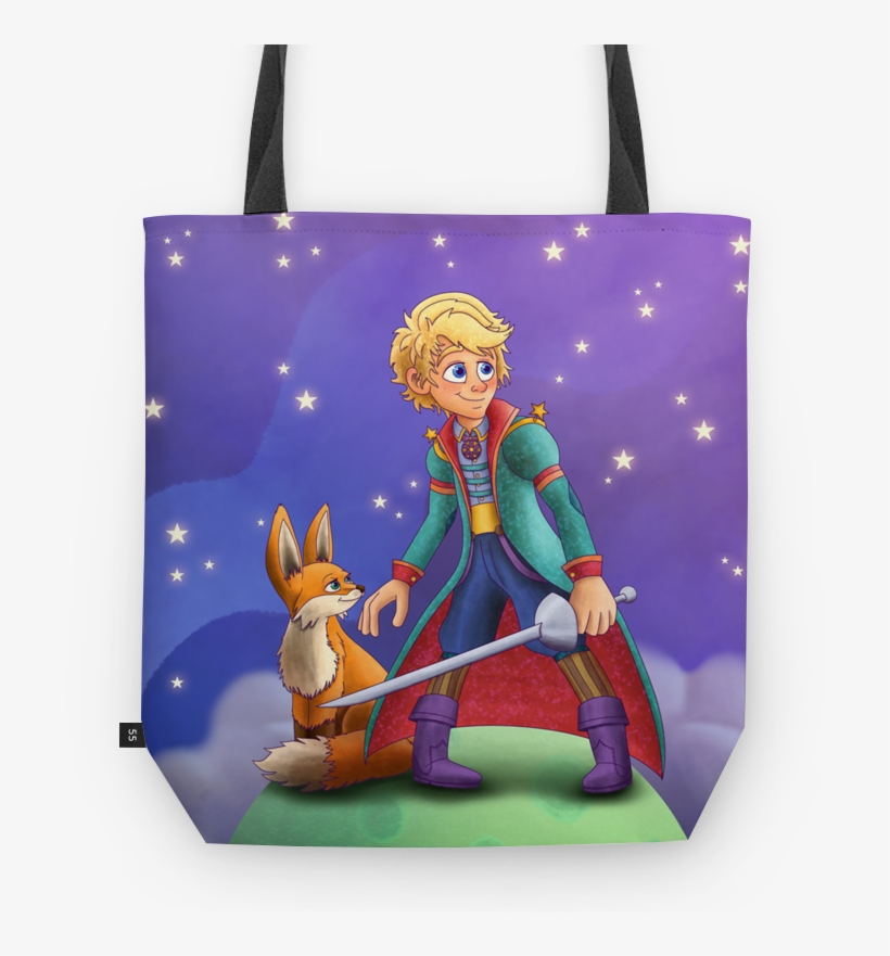 Bolsa Pequeno Príncipe De Johnny Bijosna - Tote Bag, transparent png
