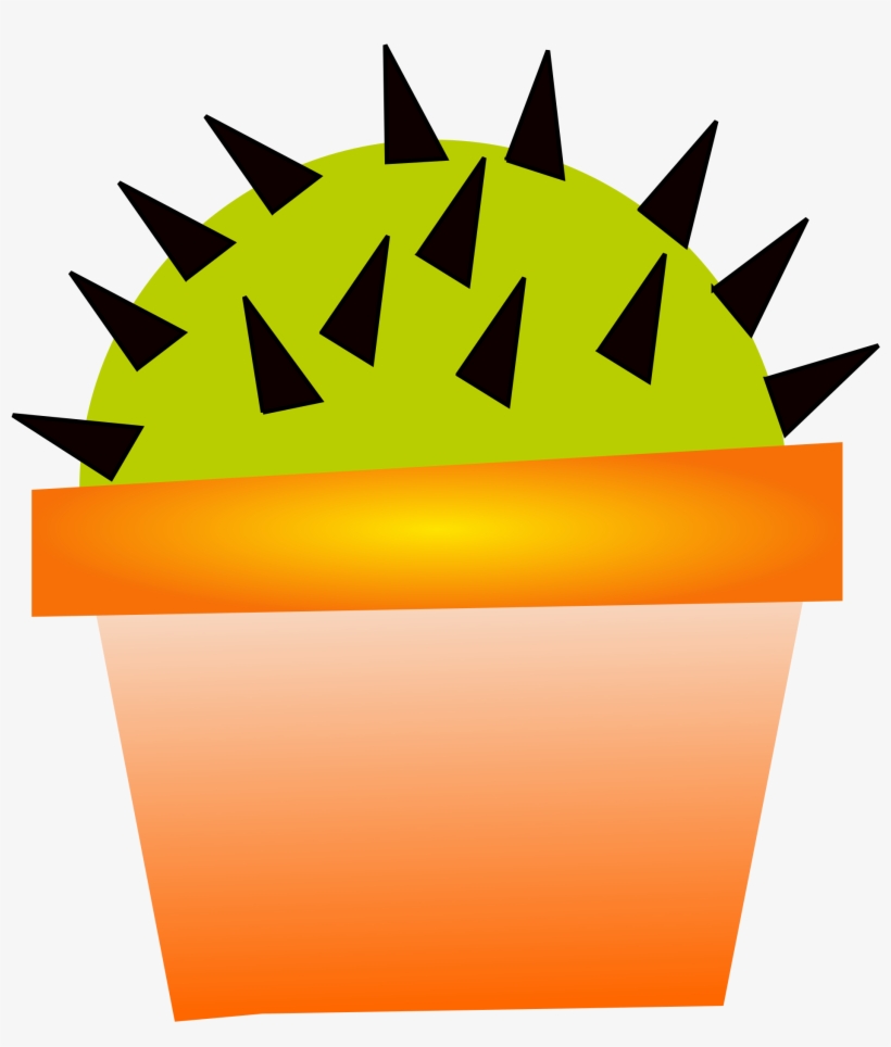 Cactus Plant Dessert - Plantas Con Espinas Png, transparent png